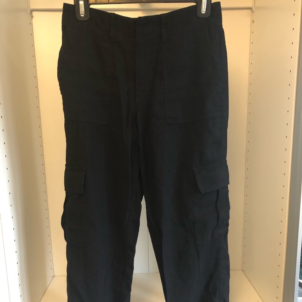 Garage Black Cargo Pants